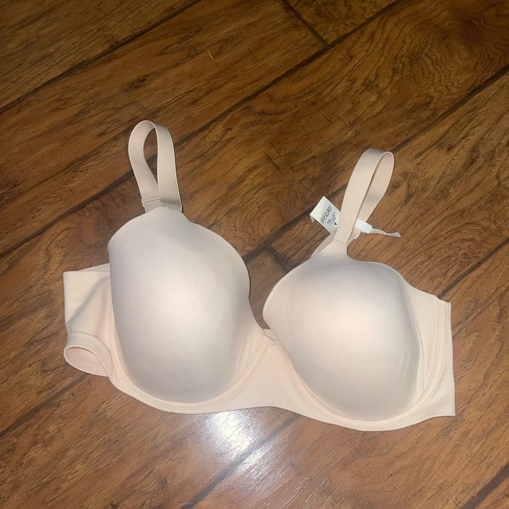 Seamless Light Pink T-Shirt Bra - Picture 4 of 6